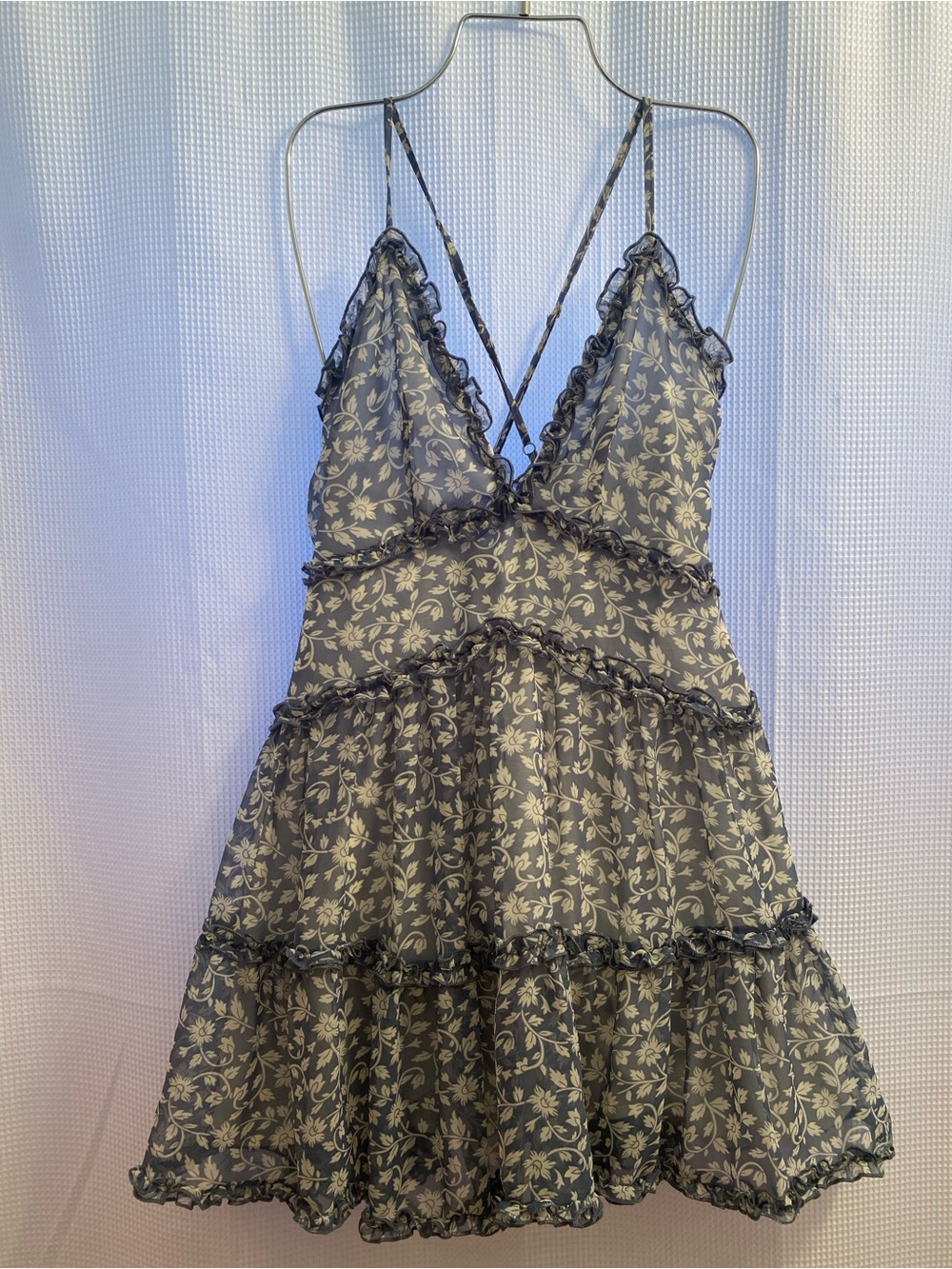 Saints + Secrets floral mini dress